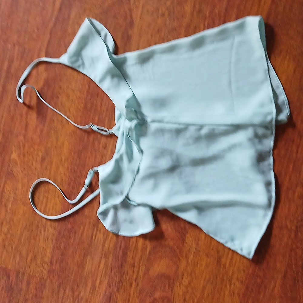 Ruffled tank